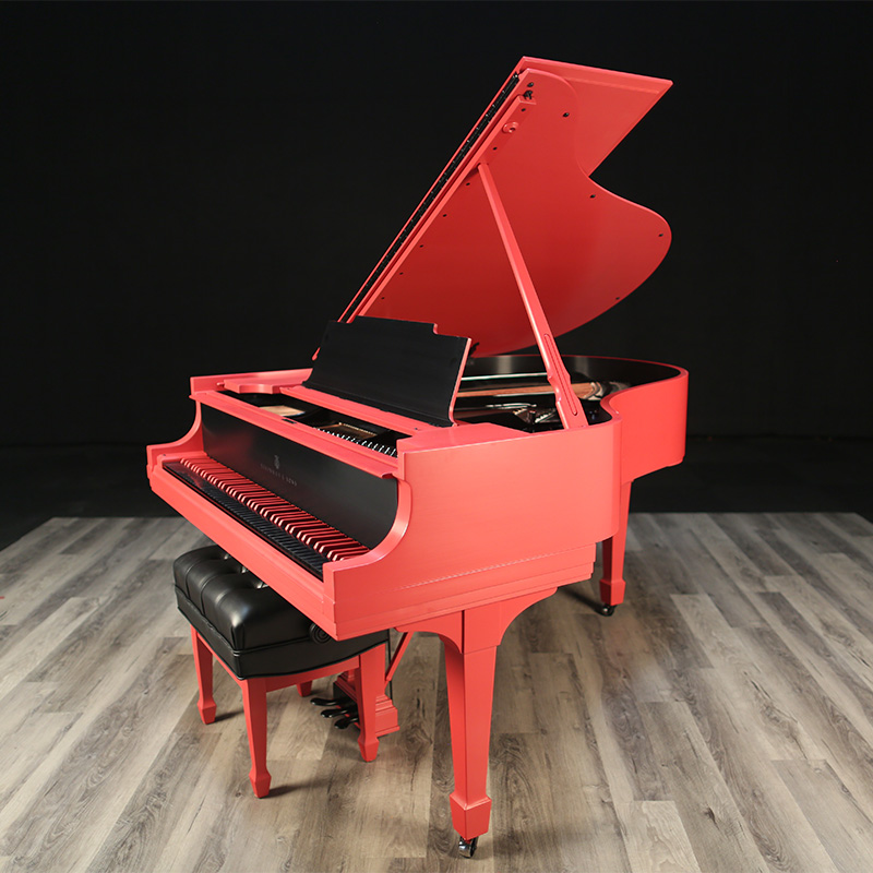 Crimson two-tone Steinway M